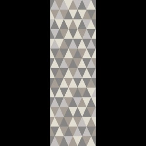 Mercury Row Hand-Tufted Light Gray/Charcoal Area Rug MCRR6110